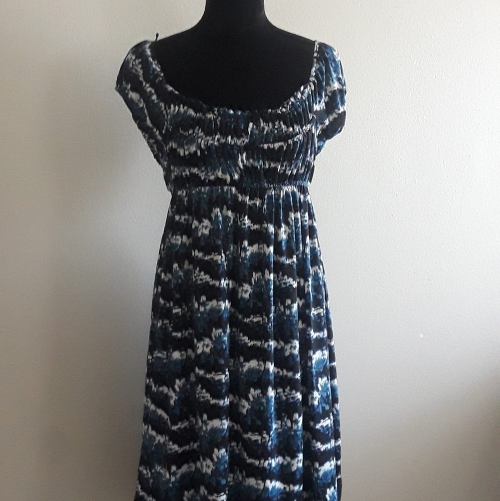 ilu ilu Midi Dress Stretch Women Size PXL